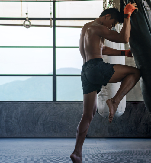 muay thai knee